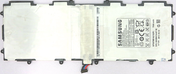 Заводской аккумулятор для планшета Samsung Galaxy Tab 10.1 (GT-P7500, 7000mah)