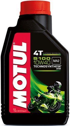 Масло MOTUL 5100 4T 10W-40 1L - фото 1 - id-p74579745