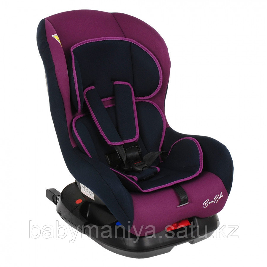 Автокресло 0-18 кг BAMBOLA BAMBINO ISOFIX фиолетовый/синий