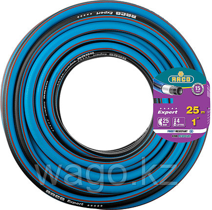 Шланг RACO EXPERT поливочный, 25атм, армированный, 4-х слойный, 1"x25м, фото 2