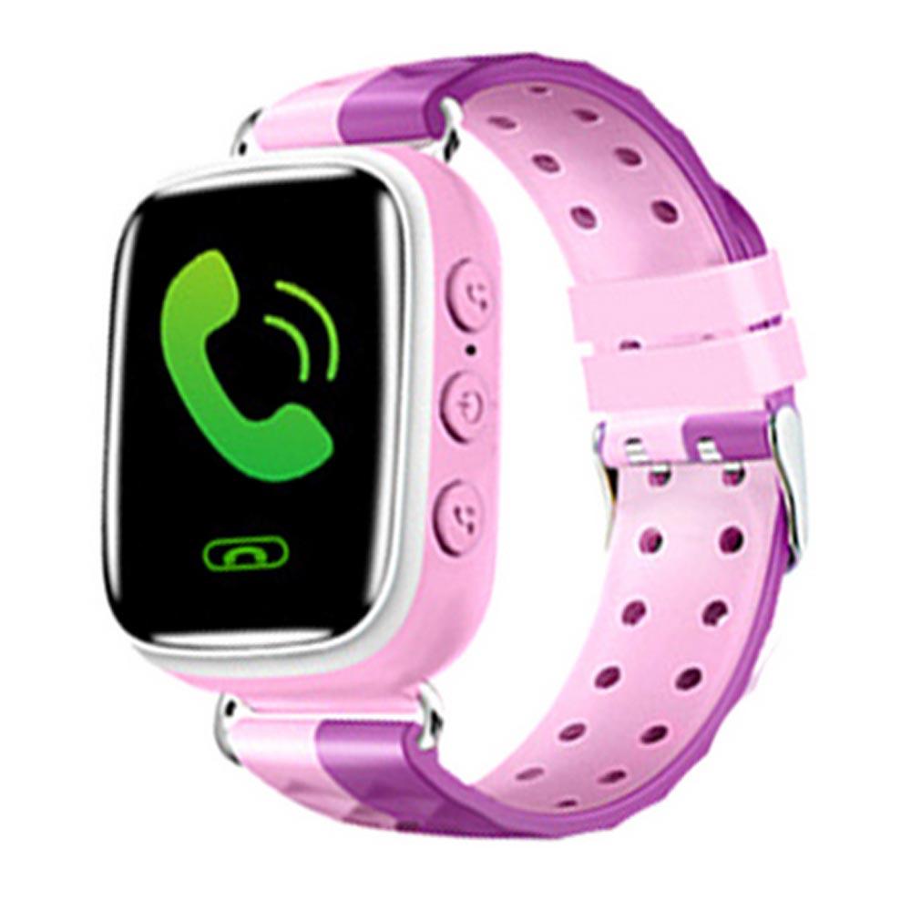 Детские смарт-часы Q80 1.44, цвет розовый + фиолетовый - фото 3 - id-p53798559