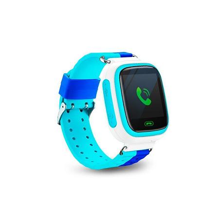 Детские смарт-часы Q80 1.44, цвет голубой + синий, фото 2
