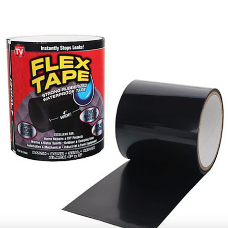 Изоляционная лента Flex Tape, цвет черный, фото 2