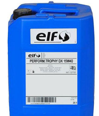 Моторное масло ELF PERFORMANCE TROPHY DIESEL 15W-40 20литров - фото 1 - id-p74879135