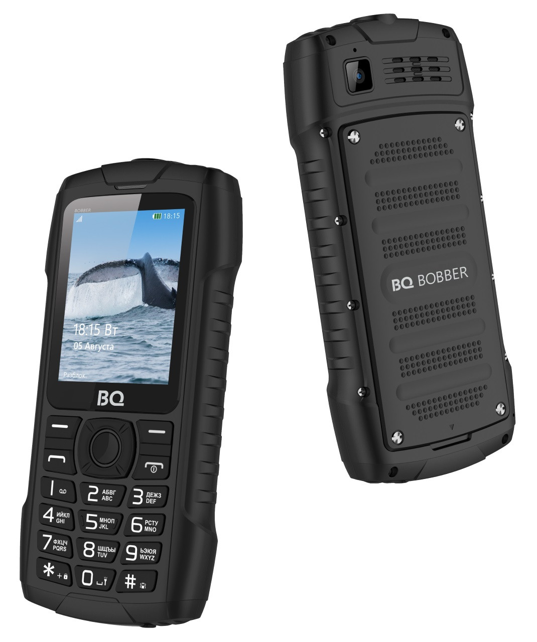Мобильный телефон BQ-2439 Bobber Черный, фото 1