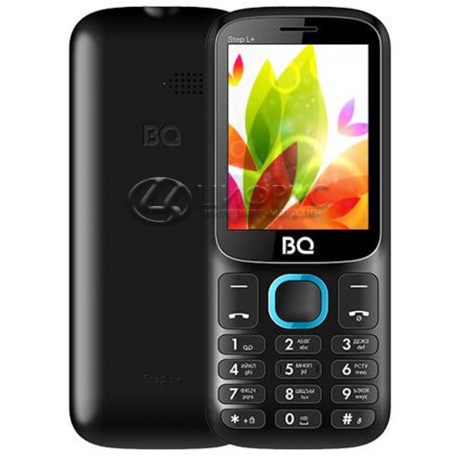 Мобильный телефон BQ-2440 StepL Black+Blue, фото 1
