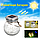 Светодиодный светильник ночник подвесной на солнечной батарее из медной проволоки в ассортименте, фото 10