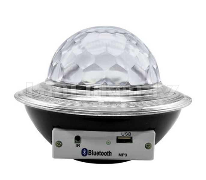 Диско-шар светодиодный LED Ufo летающая тарелка с функцией bluetooth и mp3 - фото 3 - id-p74887038