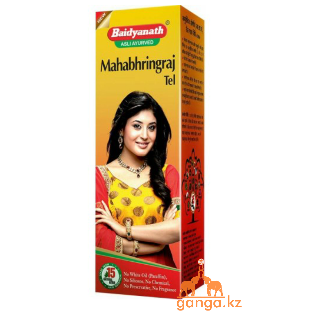 Лечебное Масло для волос Махабринградж (Mahabhringraj Tel), 100 мл