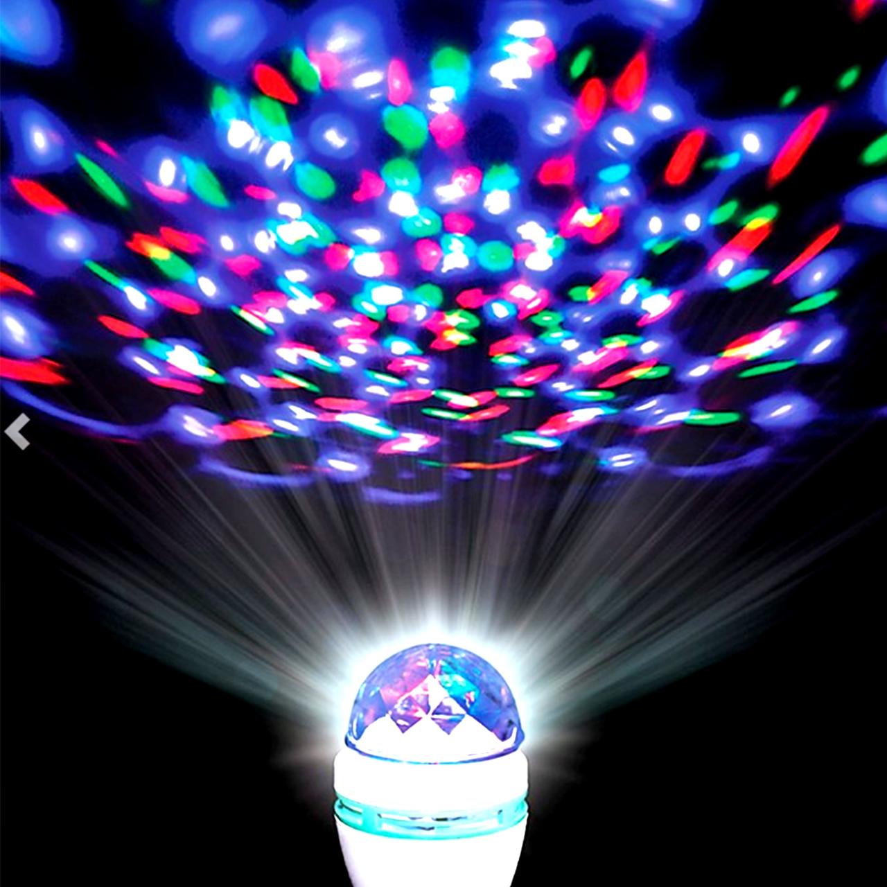 Светодиодная вращающаяся диско лампа - фото 5 - id-p55481189