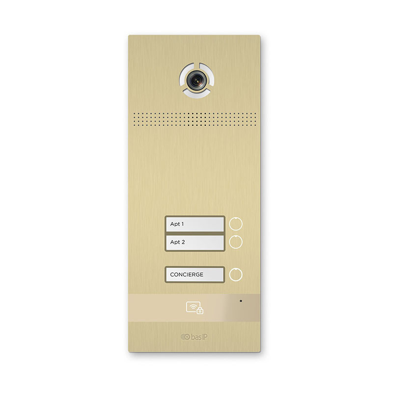 Вызывная панель на 2 абонента BI-02FB GOLD