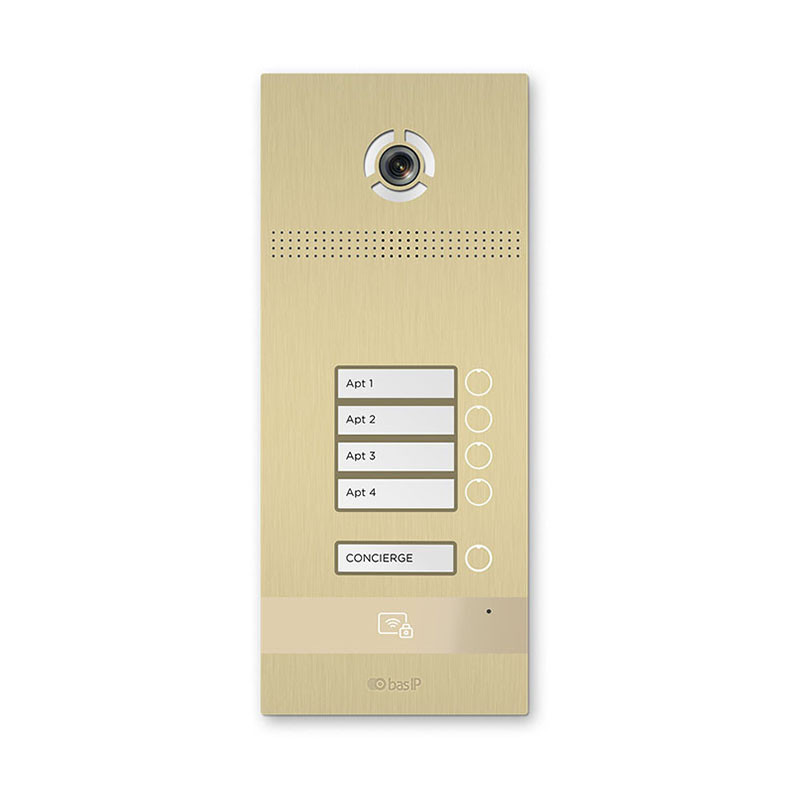 Вызывная панель на 4 абонента BI-04FB GOLD