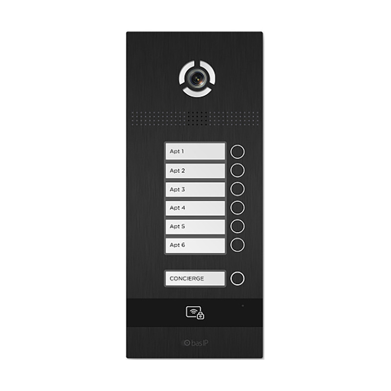 Вызывная панель на 6 абонентов BI-06FB BLACK