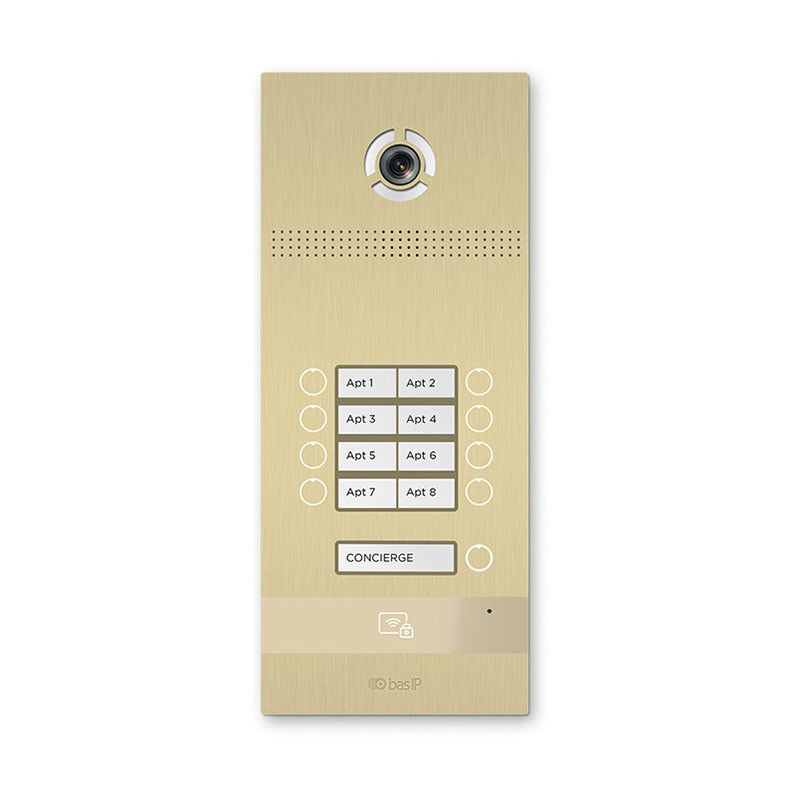 Вызывная панель на 8 абонентов BI-08FB GOLD