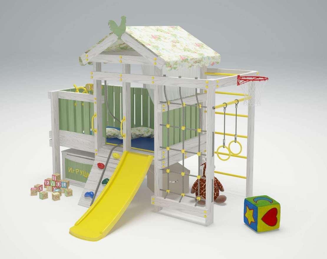 Игровой комплекс-кровать Савушка Baby-3