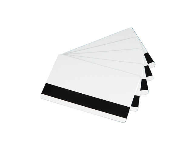 Evolis C4003 Карты PVC с магнитной полосой HICO, 0.76мм, 5х100 шт