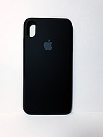 Защитный чехол для iPhone Xs Max Soft Touch силиконовый, черный