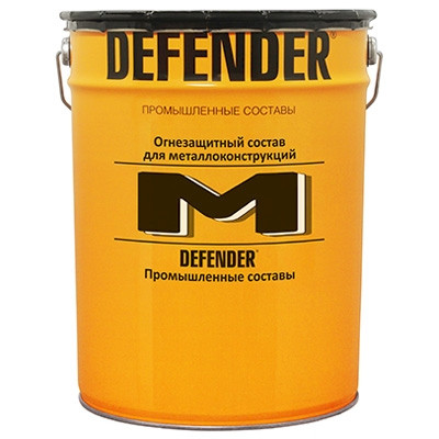 Огнезащитная краска для несущих металлоконструкций «DEFENDER-М»