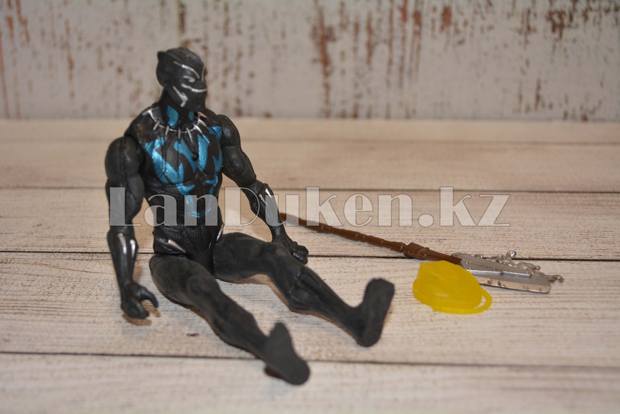 Фигурка героя шарнирная Чёрная пантера (Black Panther) - фото 9 - id-p74915145