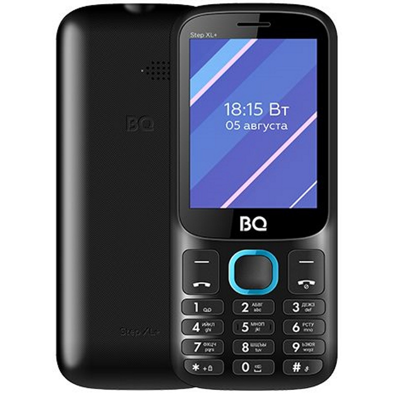 Мобильный телефон BQ-2820 Step Black + Blue