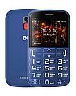 Мобильный телефон BQ-2441 Comfort Black + Blue
