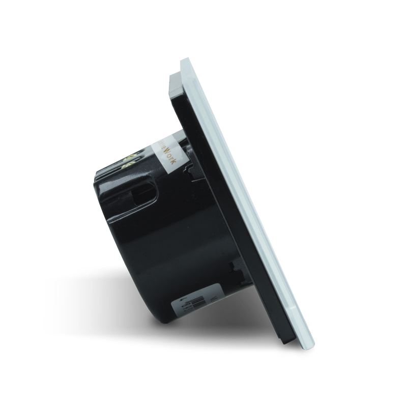 Сенсорный выключатель Touch Me White (двухлинейный, белый) для инфракрасной сауны - фото 5 - id-p74955453