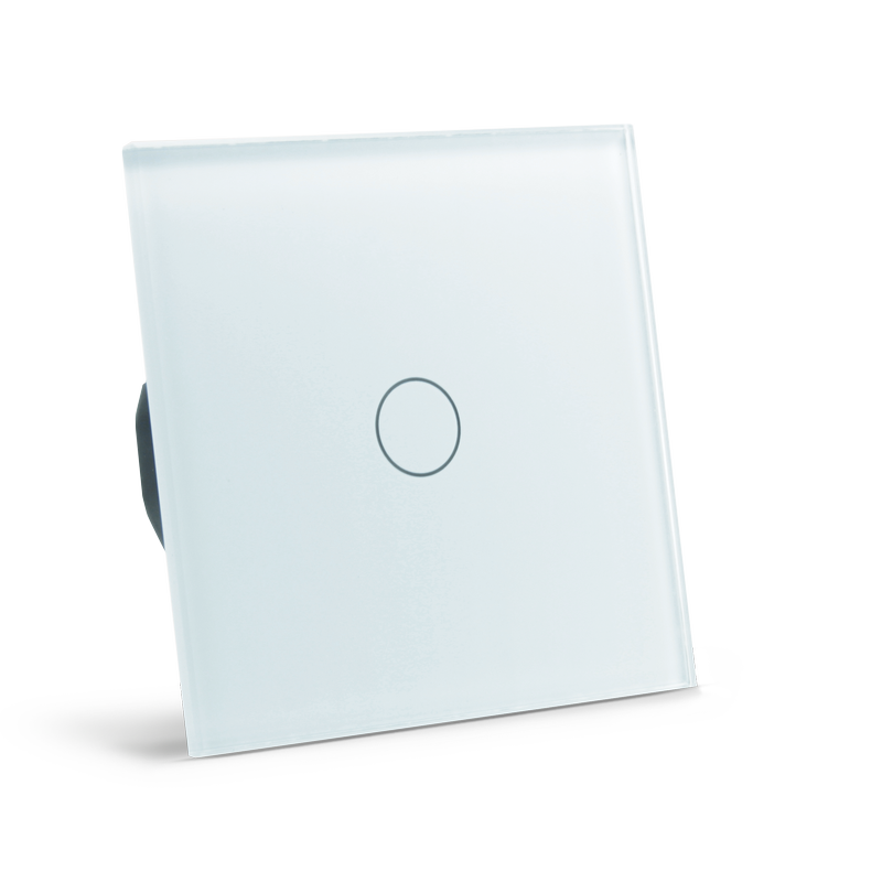 Сенсорный выключатель Touch Me White (однолинейный, белый) для инфракрасной сауны - фото 2 - id-p74957716