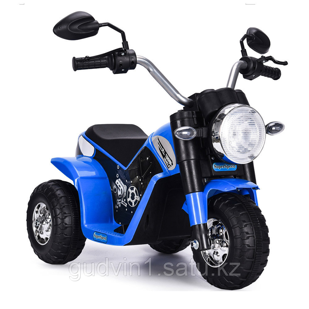 ZHEHUA Электромотоцикл 6V/4,5Ah*1,20W*1,колеса пластик 916-Blue