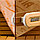 Дверь для инфракрасной сауны Harvia STG, 7x19 (короб - сосна, стекло - сатин, ручка - защелка), фото 2