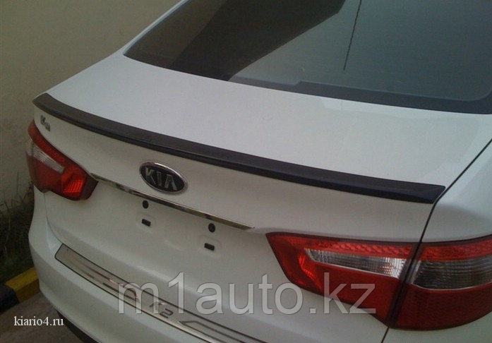 Спойлер на крышку багажника KIA Rio/Киа Рио 2011-