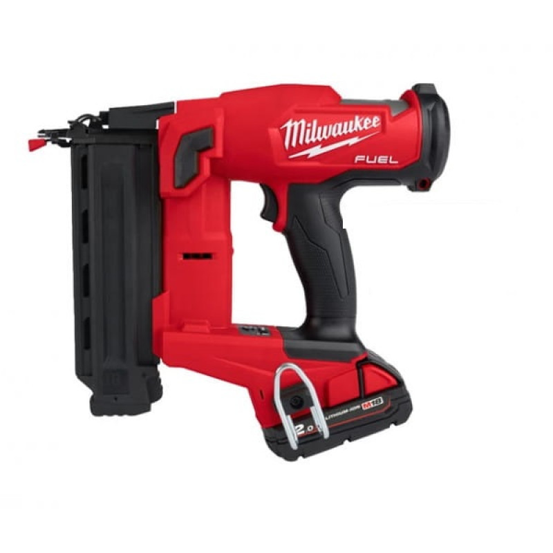 Аккумуляторный гвоздезабиватель с прямым магазином Milwaukee M18 FUEL FN18GS-202X 4933471407