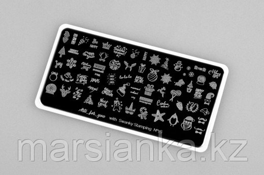 Пластина Arti for you with Swanky Stamping #16