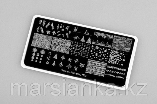 Пластина Swanky Stamping #53