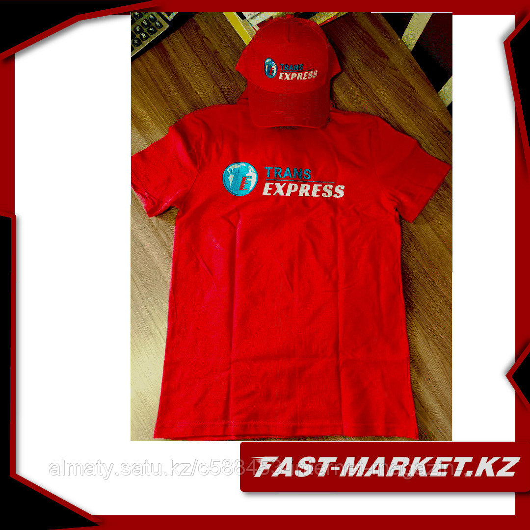 Футболка поло c вышивкой в Алматы