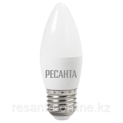 Лампа светодиодная РЕСАНТА LL-R-C37-6W-230-4K-E27, фото 2
