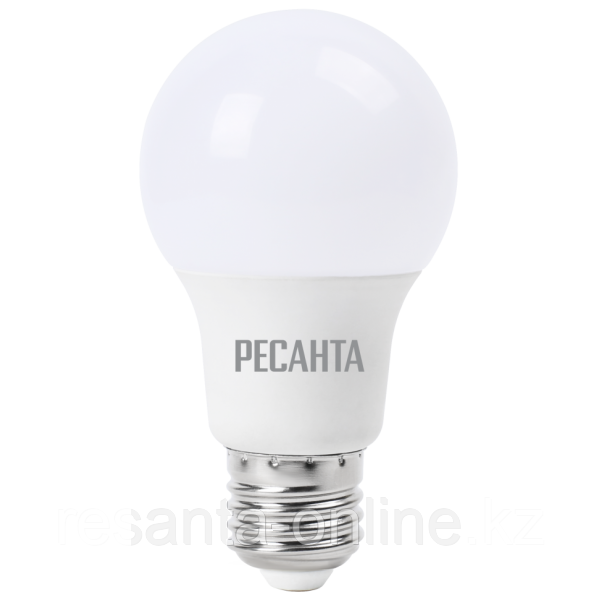 Лампа светодиодная РЕСАНТА LL-R-A60-9W-230-3K-E27 - фото 1 - id-p74969298