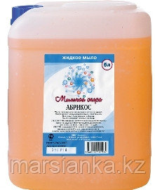 Жидкое мыло "Абрикос" DOMIX, канистра, 5л