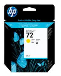 HP C9400A Картридж желтый HP 72 для Designjet T1100/Т1100ps/Т610, 69 ml.