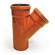 Тройник 110*110/45 наруж. (25)