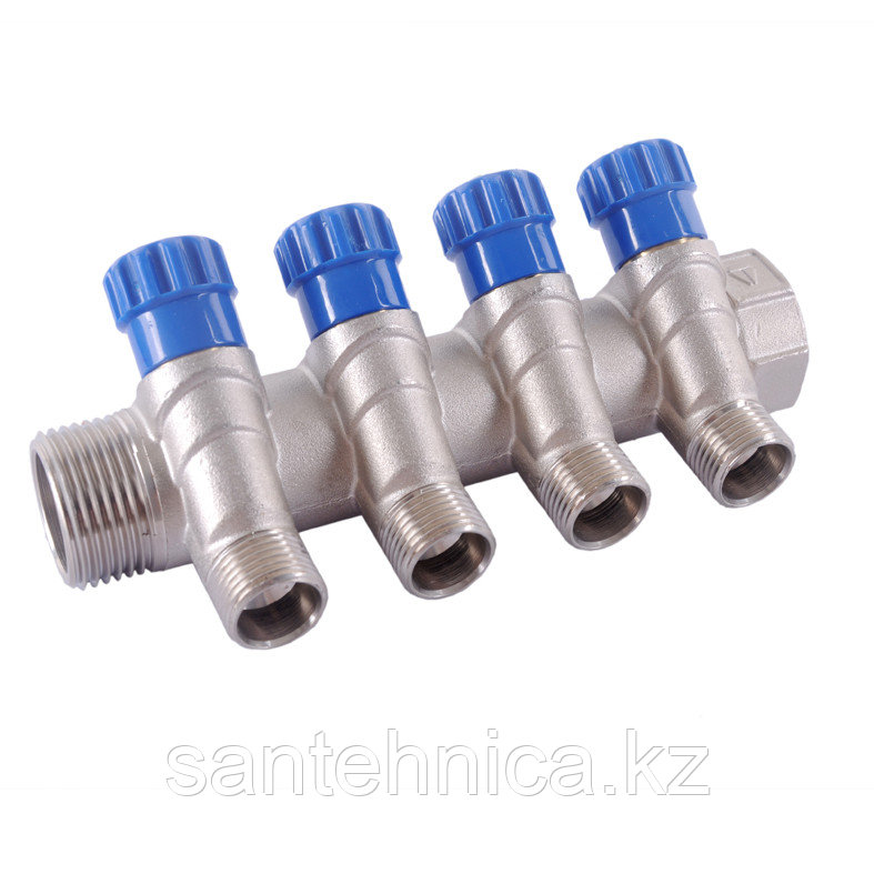 Коллектор HLV 560 1"*1/2"-4 выхода