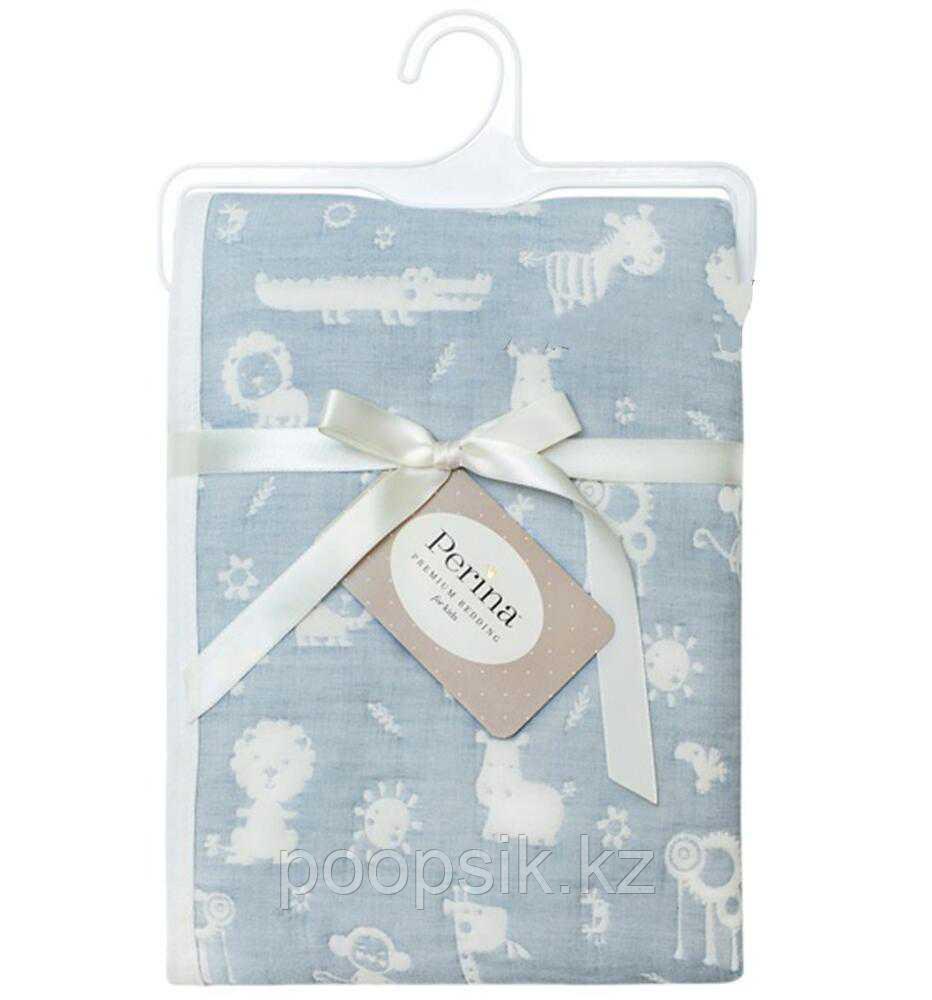 Плед детский, рис. Зверюшки