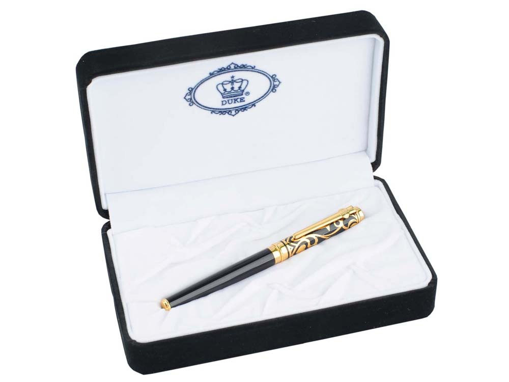 Ручка-роллер Duke модель Sapphire в футляре - фото 3 - id-p74974370