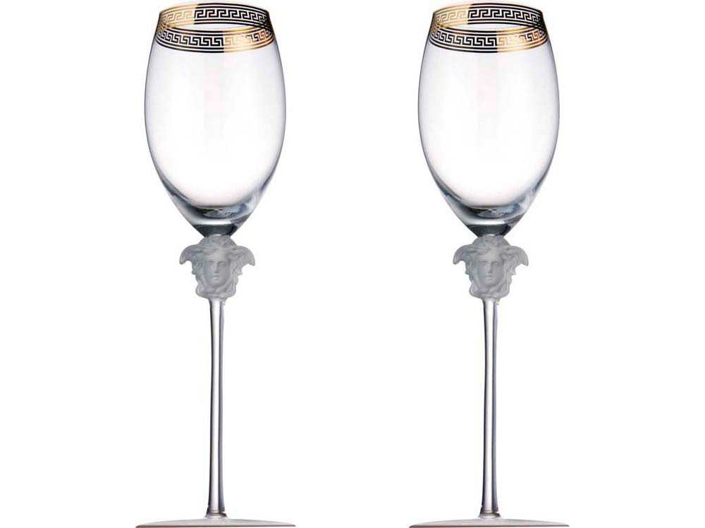 Набор бокалов для шампанского Versace Medusa - фото 1 - id-p74974398