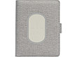Органайзер с беспроводной зарядкой 5000 mAh Powernote, светло-серый, фото 6