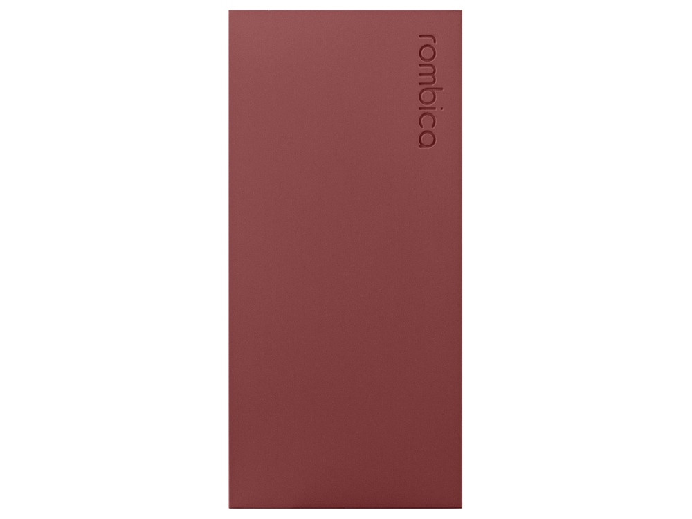 Внешний аккумулятор Rombica NEO ARIA Claret, 10000 мАч, Soft-touch, PD, QCharge, Type-C, бордовый - фото 2 - id-p74974639