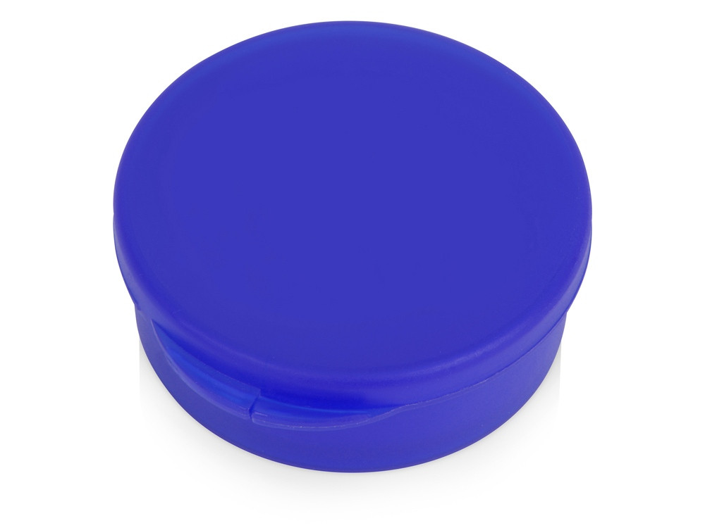 Силиконовая трубочка Fresh в пластиковом кейсе, синий - фото 2 - id-p74974646