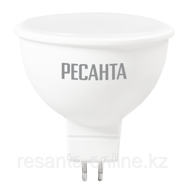 Лампа светодиодная РЕСАНТА LL-R-MR16-7W-230-4K-GU5.3 - фото 1 - id-p74980156