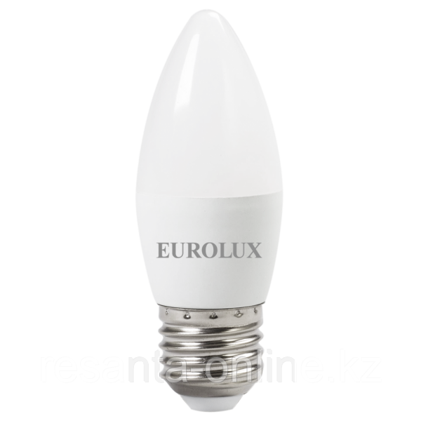 Лампа светодиодная EUROLUX LL-E-C37-6W-230-2,7K-E27 - фото 1 - id-p74980460