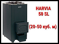 Дровяная печь Harvia 50 Sl с выносной топкой (Производительность 20 - 50 м3)