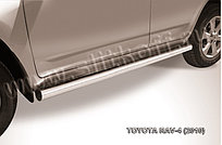 Защита порогов d76 труба Toyota RAV4 2010-13